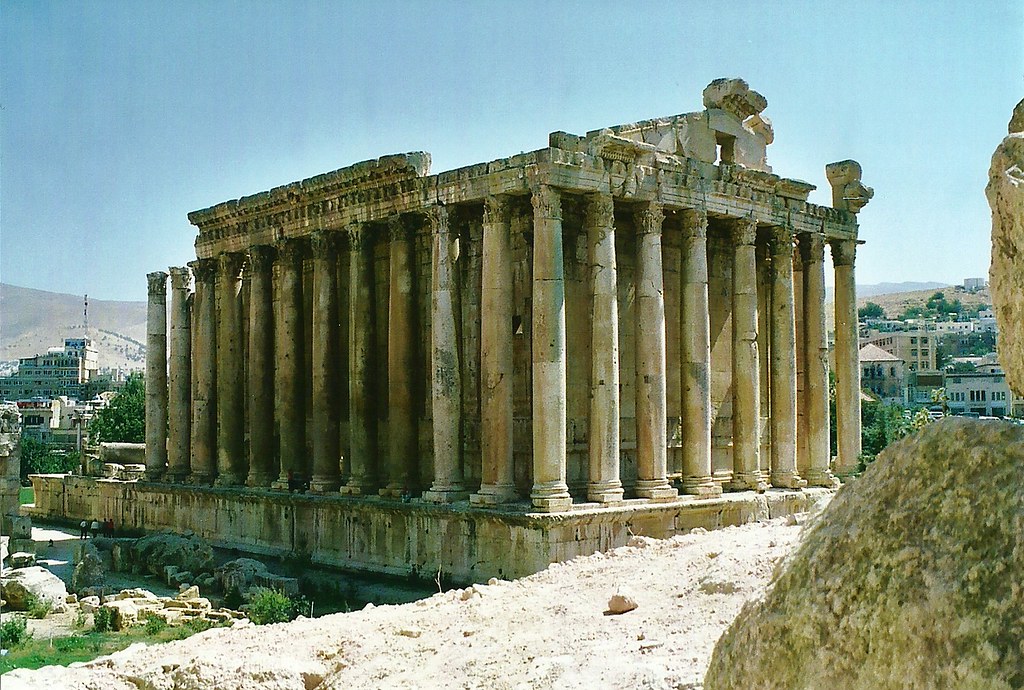 Temple of Jupiter Heliopolis- largest of all Roman Temples