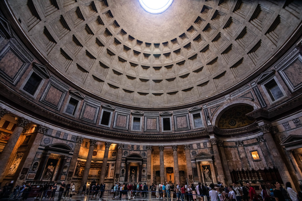 Rotunda dome of The Pantheon